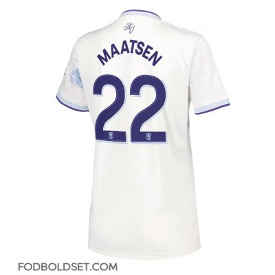 Aston Villa Ian Maatsen #22 Tredjetrøje Dame 2025-26 Kortærmet Aston Villa Ian Maatsen #22 Tredjetrøje Dame 2025-26 Kortærmet